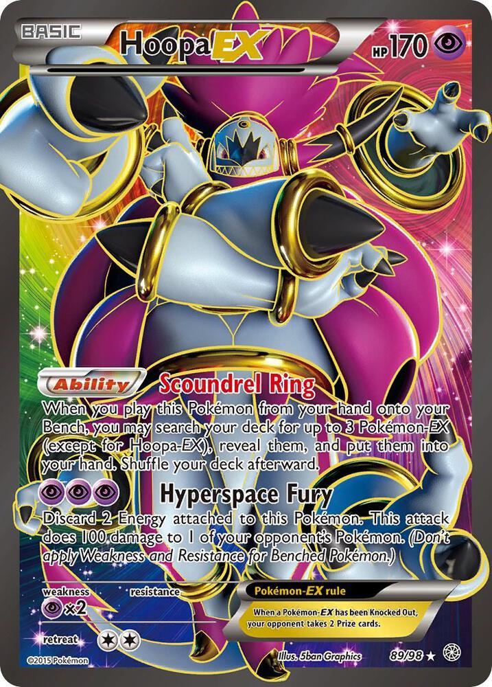 Hoopa EX (89 Full Art)