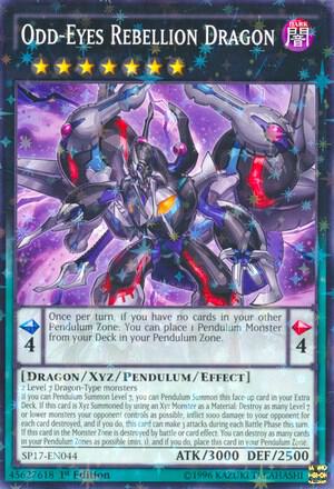Odd-Eyes Rebellion Dragon (Starfoil)