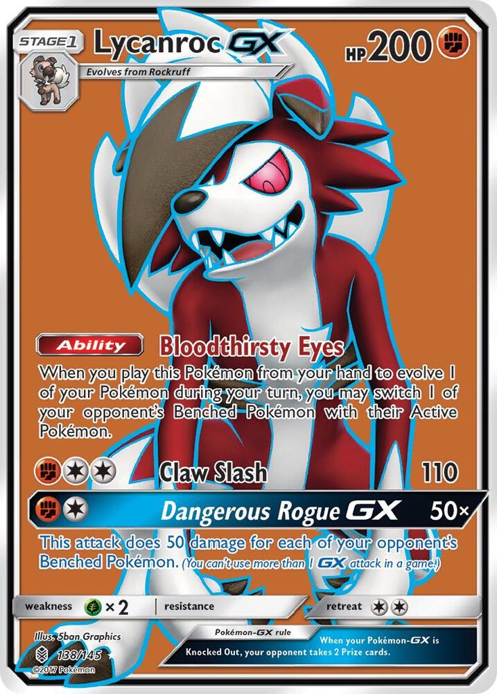 Lycanroc GX (Full Art)