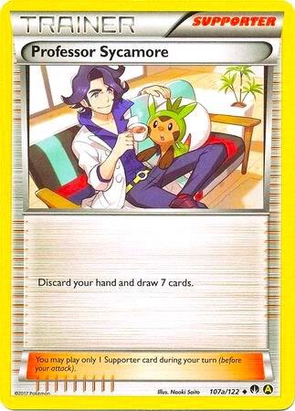 Professor Sycamore - 107a/122 (Non-Holo)