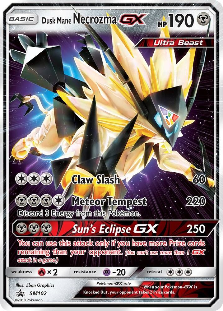 Dusk Mane Necrozma GX - SM102