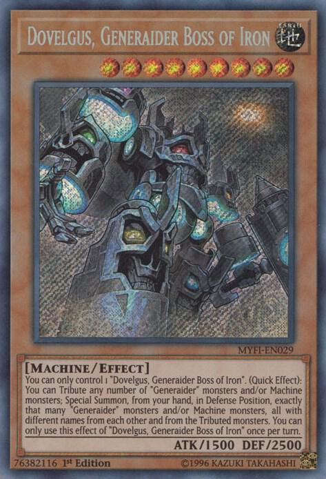 Dovelgus, Generaider Boss of Iron