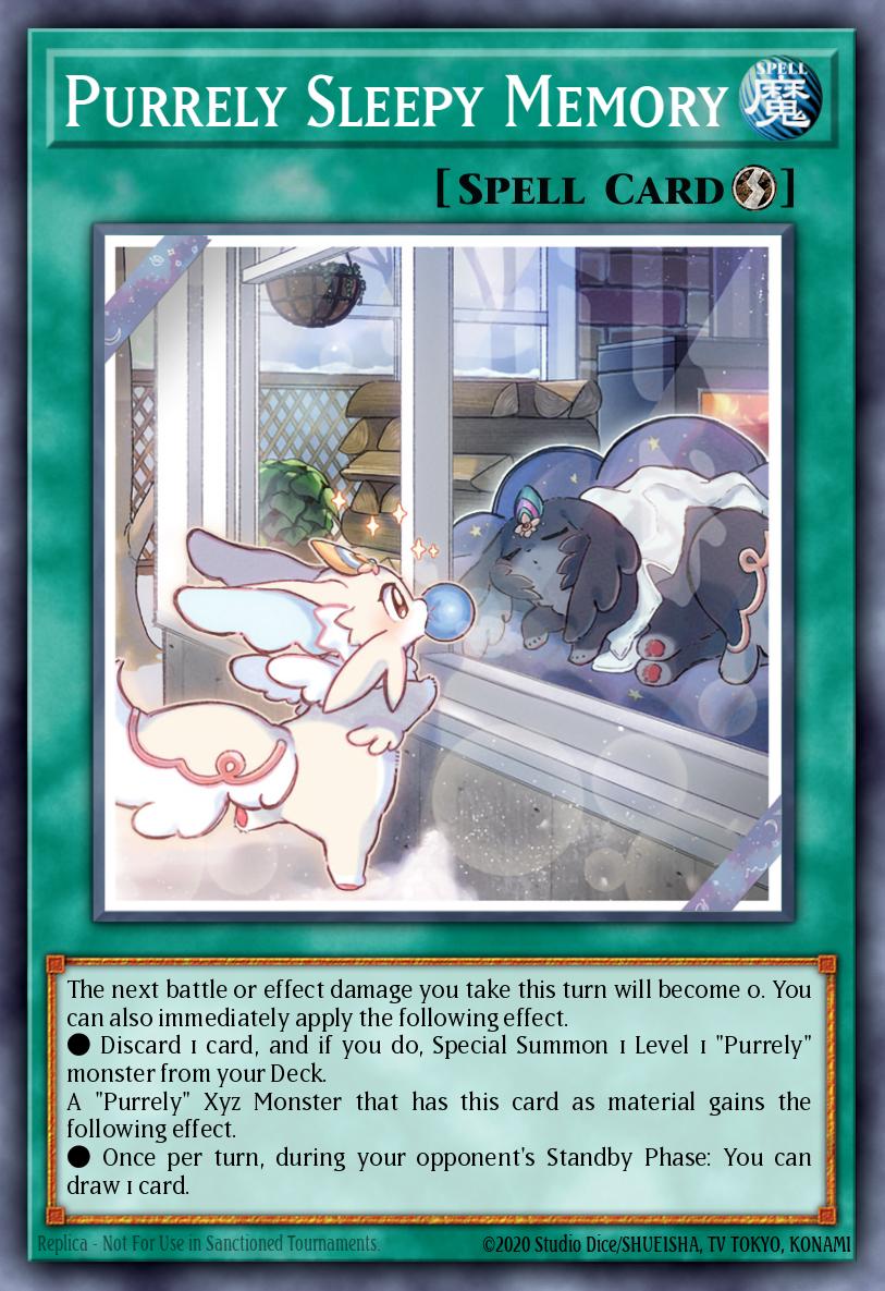 Purrely Sleepy Memory - OP24-EN010 - Super Rare - OTS Tournament Pack 24