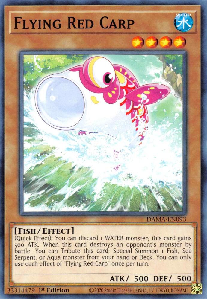 Flying Red Carp