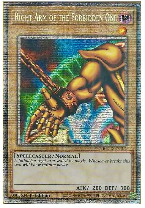 Right Arm of the Forbidden One (Starlight Rare)