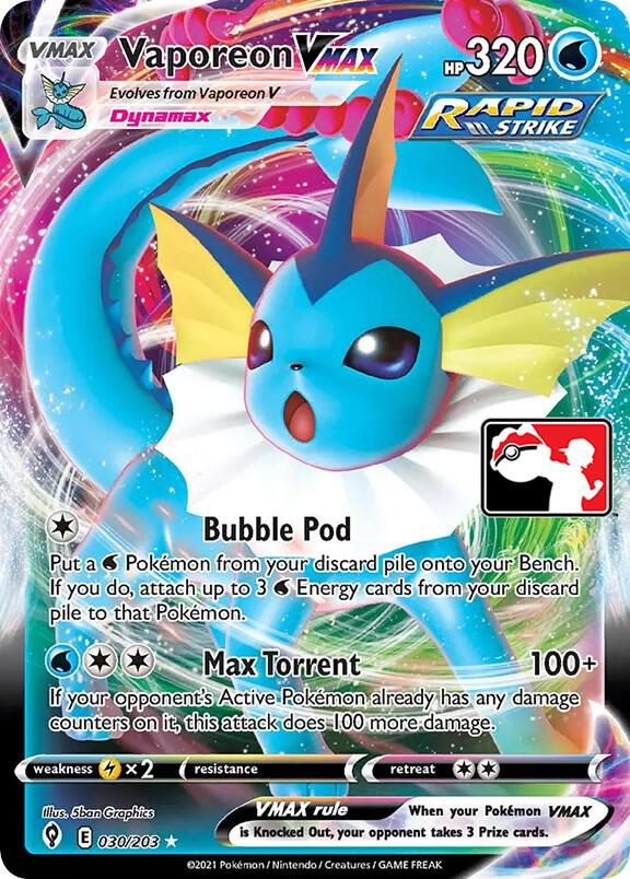 Vaporeon VMAX - 030/203