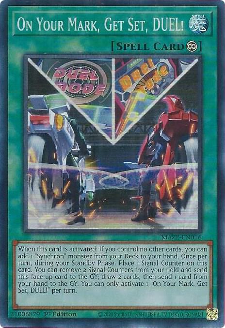 On Your Mark, Get Set, DUEL!