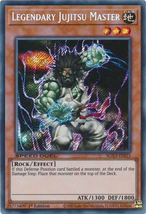 Legendary Jujitsu Master (Secret Rare)