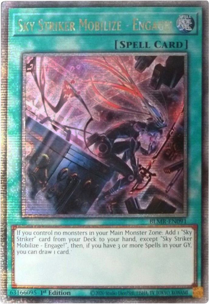 Sky Striker Mobilize - Engage! (Quarter Century Secret Rare)