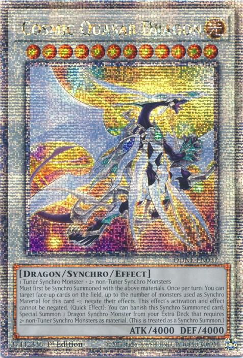 Cosmic Quasar Dragon (Quarter Century Secret Rare)