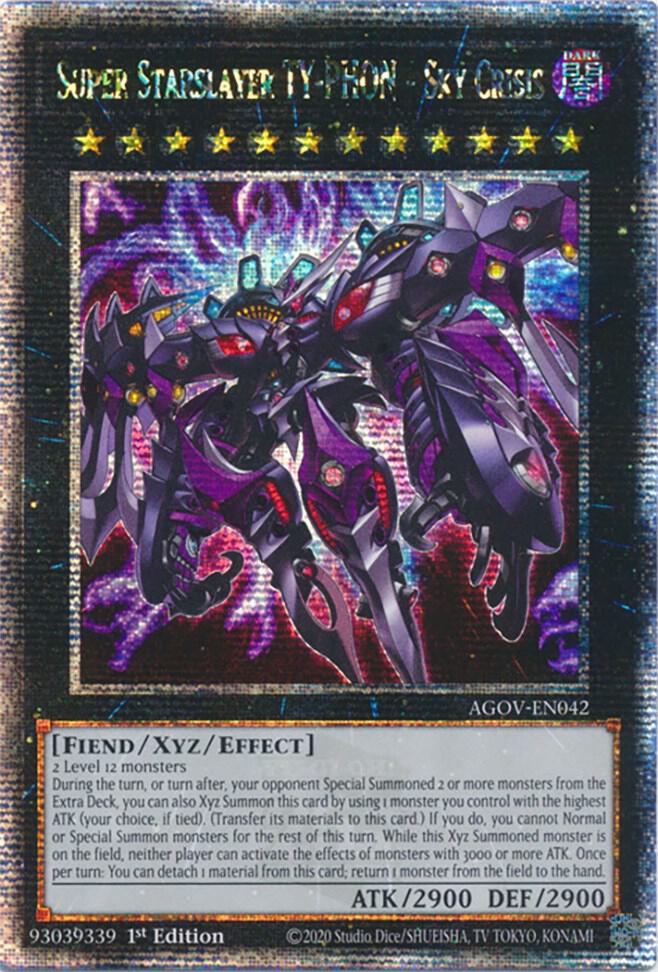 Super Starslayer TY-PHON - Sky Crisis (Quarter Century Secret Rare)