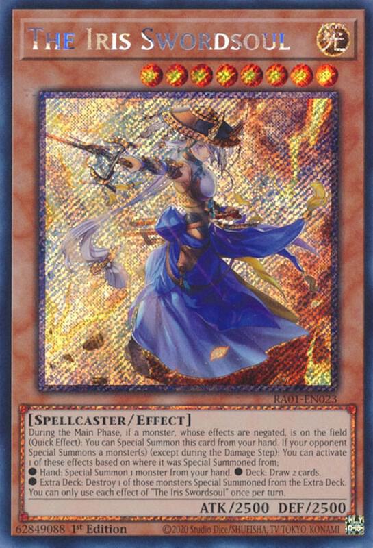 The Iris Swordsoul (Platinum Secret Rare)