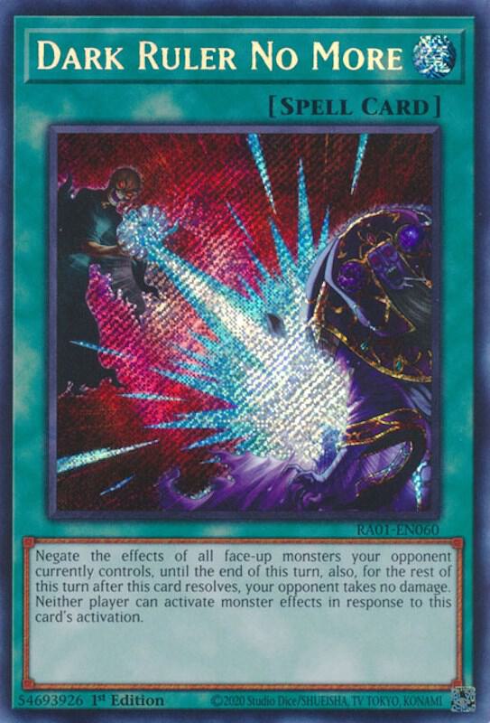 Dark Ruler No More (Secret Rare)