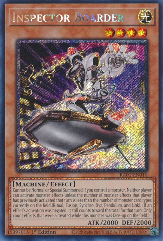 Inspector Boarder (Platinum Secret Rare)