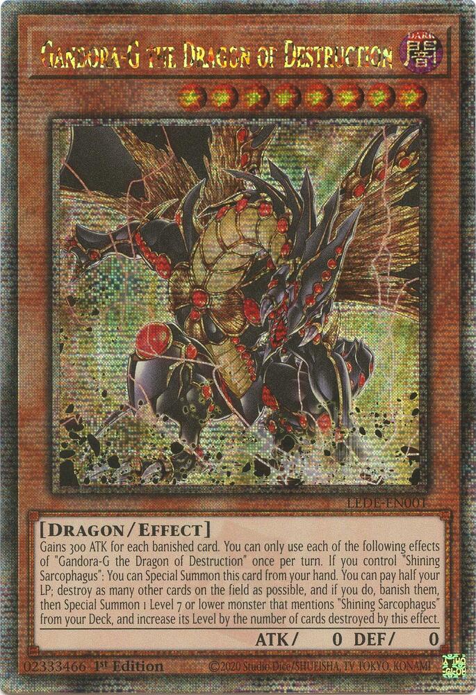 Gandora-G the Dragon of Destruction (Quarter Century Secret Rare)