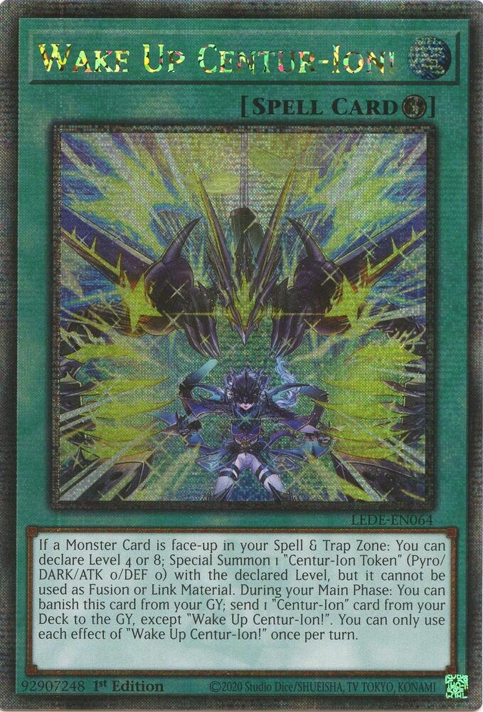 Wake Up Centur-Ion! (Quarter Century Secret Rare)