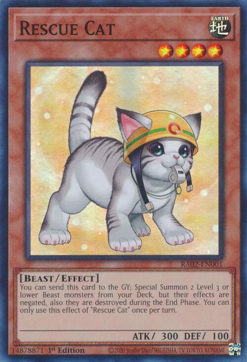 Rescue Cat (Alternate Art)