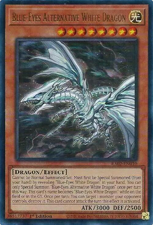 Blue-Eyes Alternative White Dragon (UR)