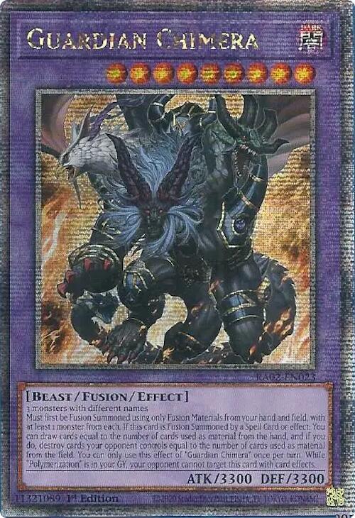 Guardian Chimera (Quarter Century Secret Rare)
