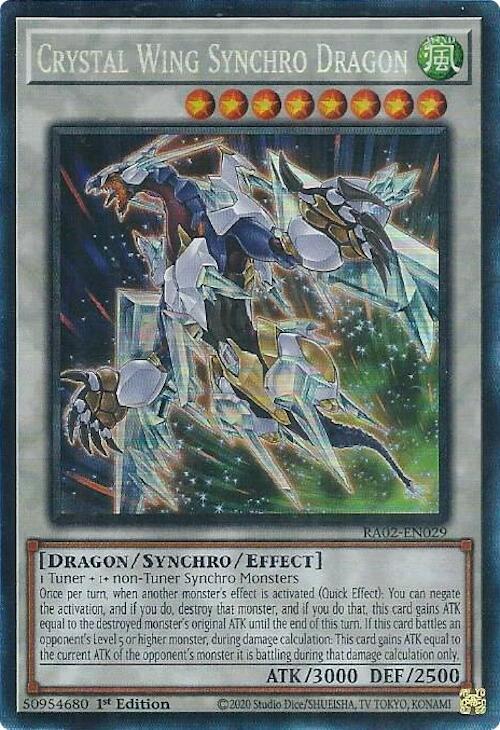 Crystal Wing Synchro Dragon (PCR)