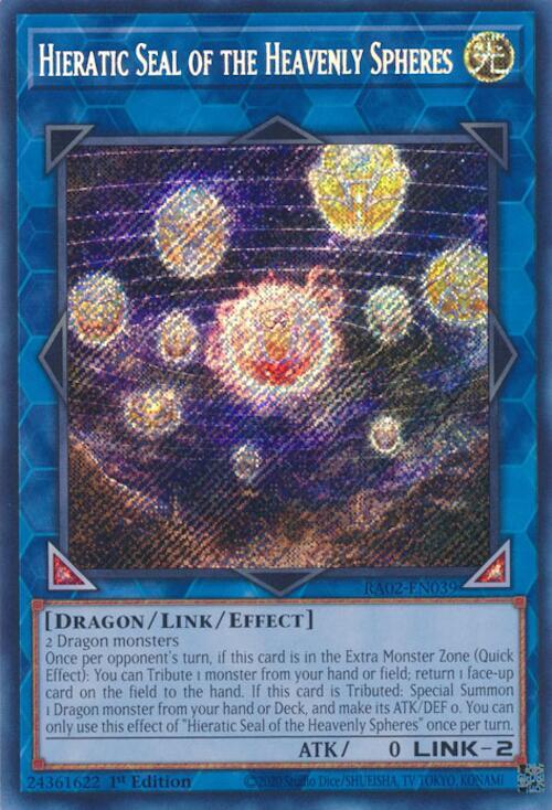 Hieratic Seal of the Heavenly Spheres (Secret Rare)