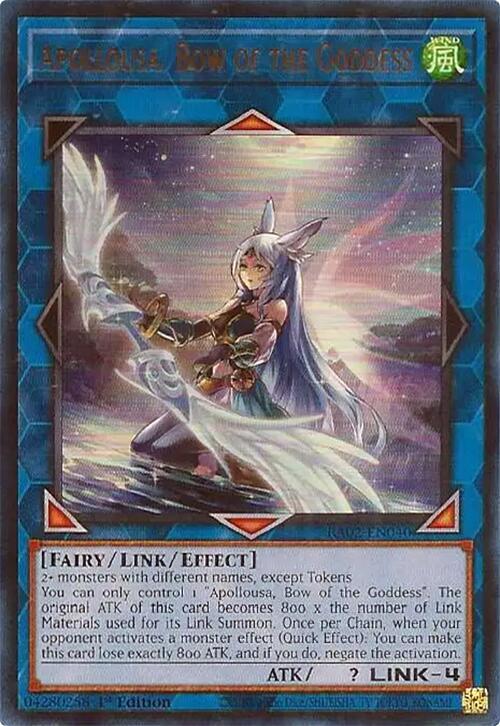 Apollousa, Bow of the Goddess (Alternate Art) (UR)