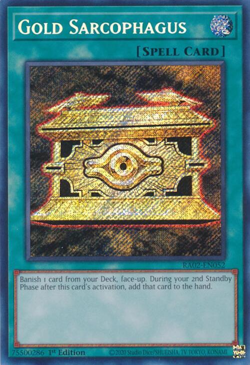 Gold Sarcophagus (Secret Rare)