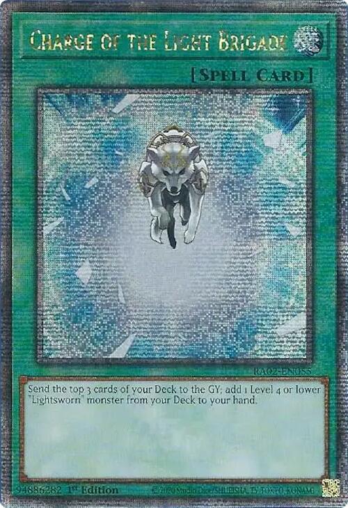 Charge of the Light Brigade (Quarter Century Secret Rare)