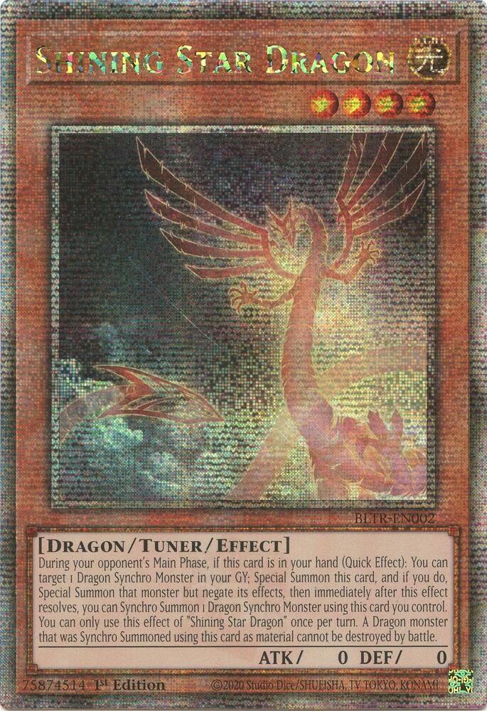 Shining Star Dragon (Quarter Century Secret Rare)