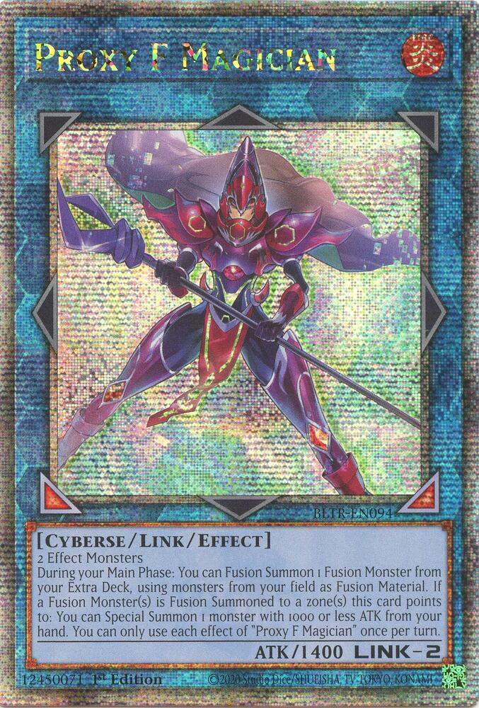 Proxy F Magician (Quarter Century Secret Rare)
