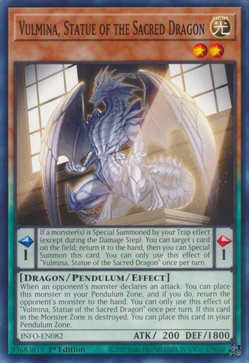 Vulmina, Statue of the Sacred Dragon