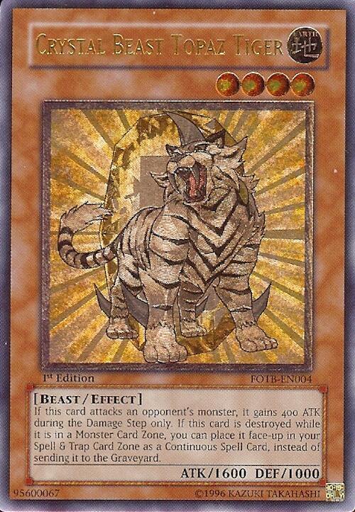 Crystal Beast Topaz Tiger (UTR)