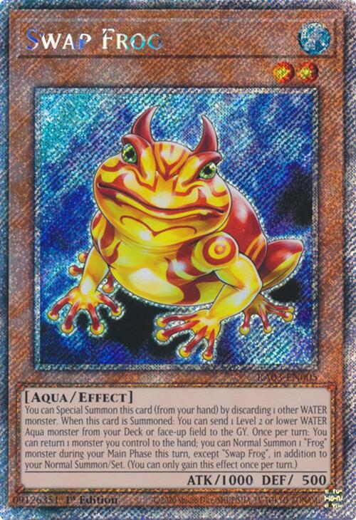 Swap Frog (Platinum Secret Rare)