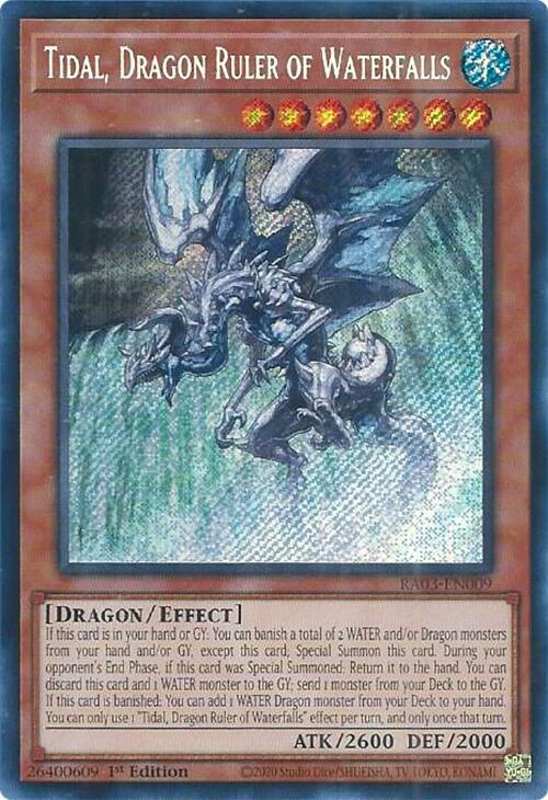 Tidal, Dragon Ruler of Waterfalls (Secret Rare)