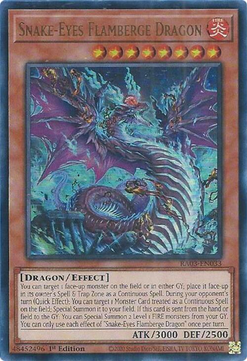 Snake-Eyes Flamberge Dragon (UR)