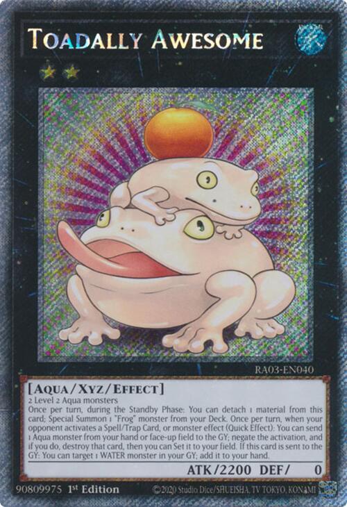 Toadally Awesome (Platinum Secret Rare)