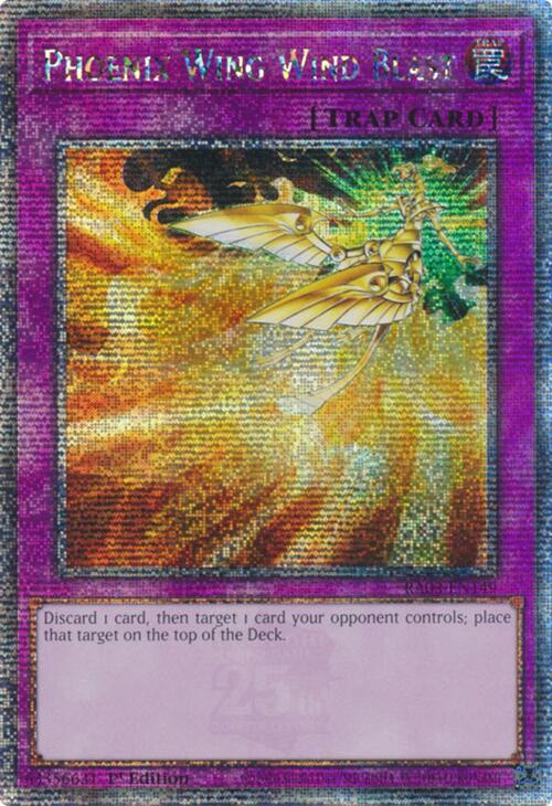 Phoenix Wing Wind Blast (Quarter Century Secret Rare)