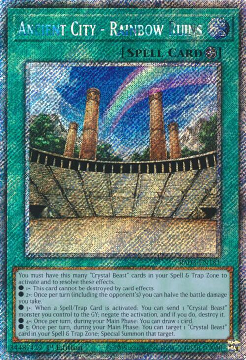Ancient City - Rainbow Ruins (Platinum Secret Rare)