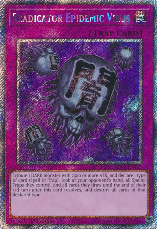 Eradicator Epidemic Virus (Platinum Secret Rare)