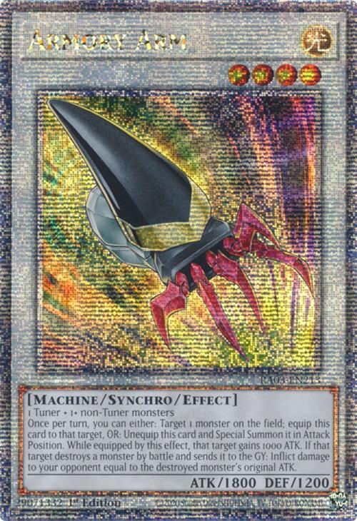 Armory Arm (Quarter Century Secret Rare)