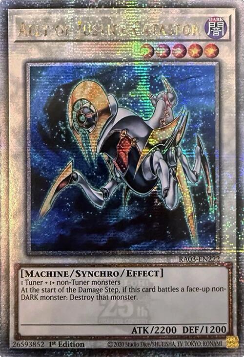 Ally of Justice Catastor (Quarter Century Secret Rare)