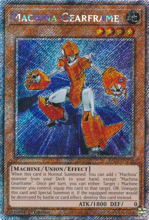 Machina Gearframe (Platinum Secret Rare)