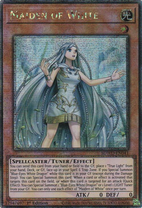 Maiden of White (Quarter Century Secret Rare)