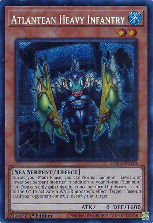 Atlantean Heavy Infantry (Secret Rare)