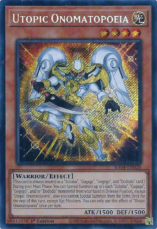 Utopic Onomatopoeia (Secret Rare)