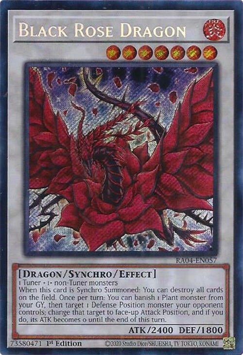 Black Rose Dragon (Secret Rare)