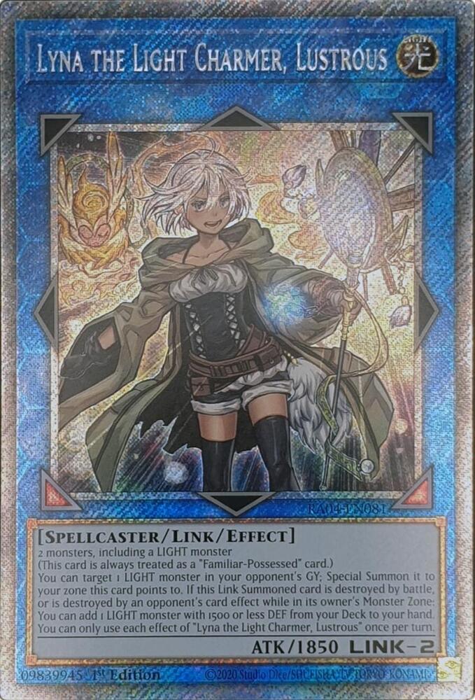 Lyna the Light Charmer, Lustrous (Platinum Secret Rare)