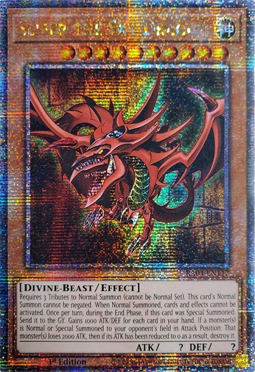 Slifer the Sky Dragon (Quarter Century Secret Rare)