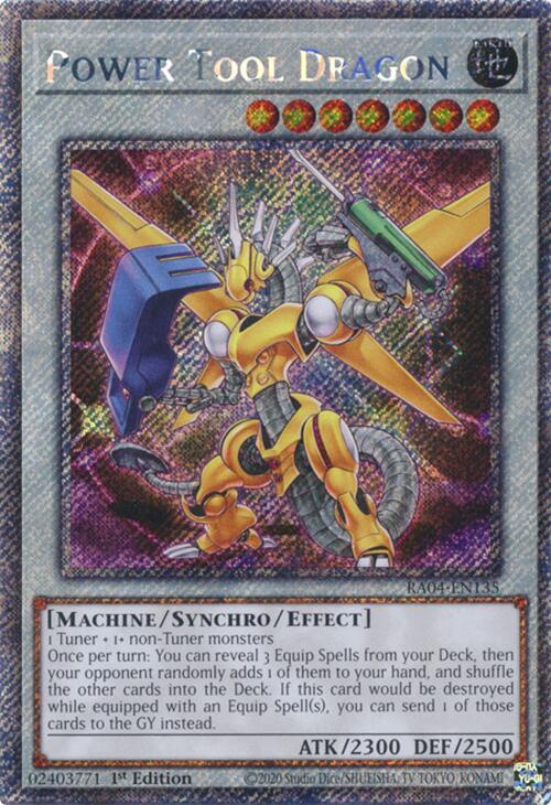 Power Tool Dragon (Platinum Secret Rare)