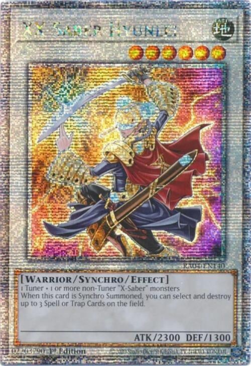 XX-Saber Hyunlei (Quarter Century Secret Rare)